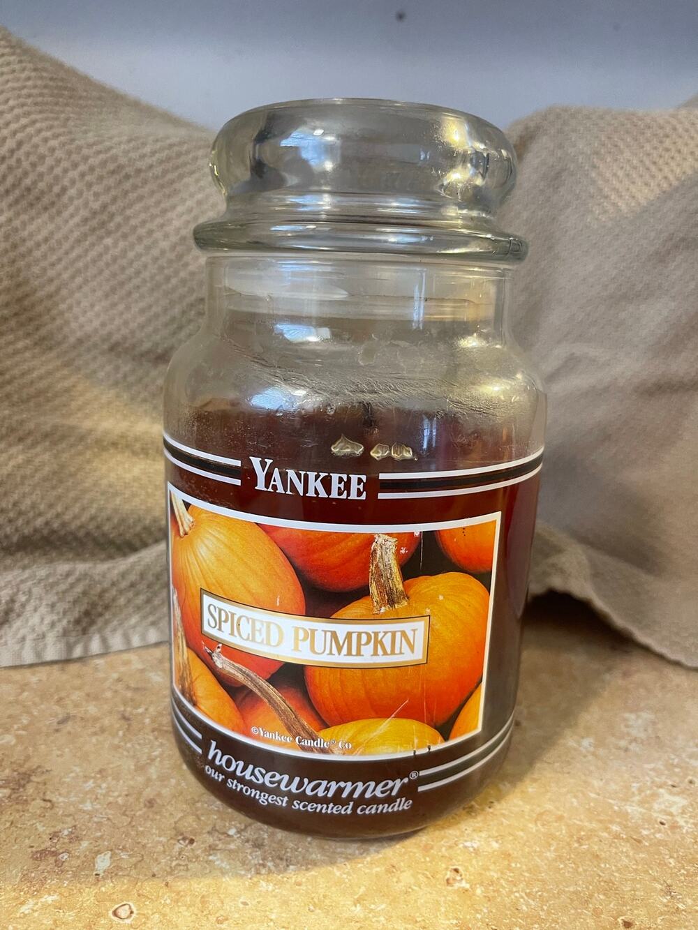 Yankee Candle Spiced Pumpkin #11522 110-150 hours